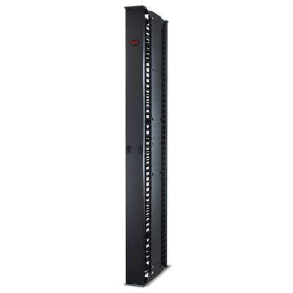 APC AR8625 | CDX Vertical Cable Manager, 84"H x 6"W, Double-Sided with Doors