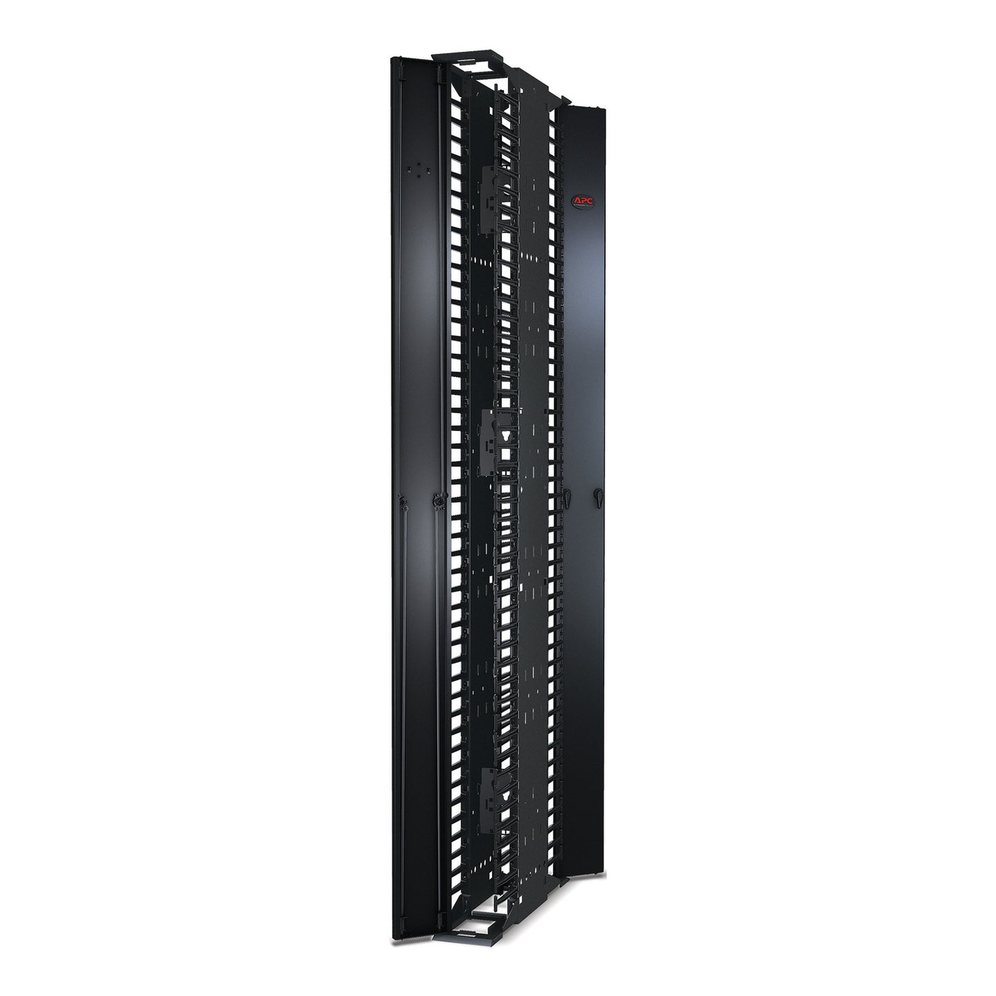 APC AR8625 | CDX Vertical Cable Manager, 84"H x 6"W, Double-Sided with Doors