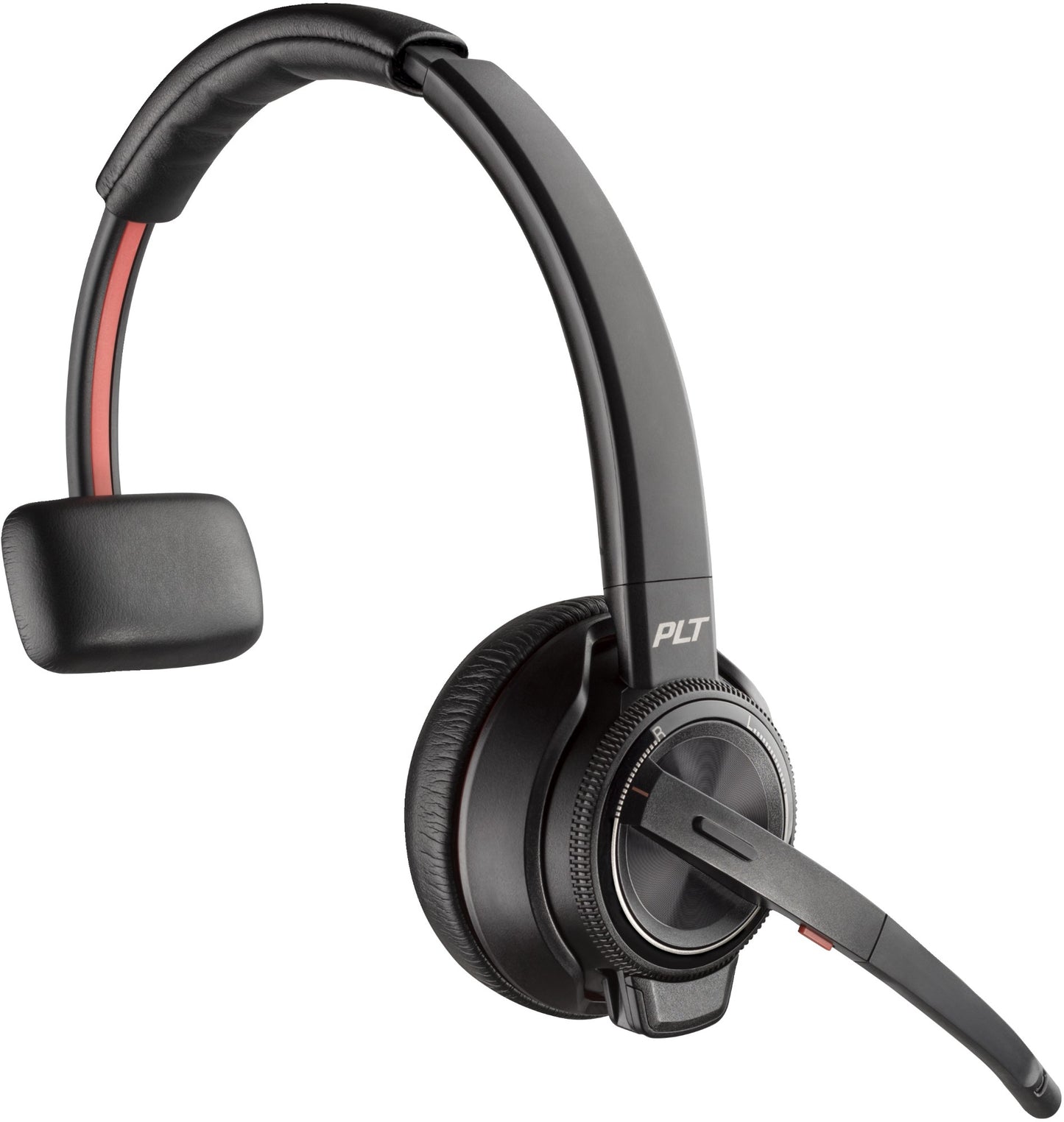 Poly 8Y9C3AA | Savi 8210 Monaural DECT Headset, 1880-1900 MHz, Charging Cradle