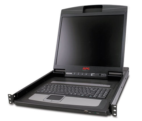 APC AP5719 | 1U, Integrated Keyboard and Touchpad, 19" Rack LCD Console