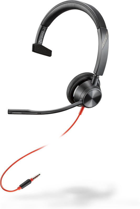 Poly 85R07AA | Blackwire 3315 Wired Headset, 3.5mm Jack
