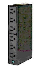 Lenovo 39Y8905 | IBM DPI 100-127v PDU, Fixed Nema L5-15P Line Cord