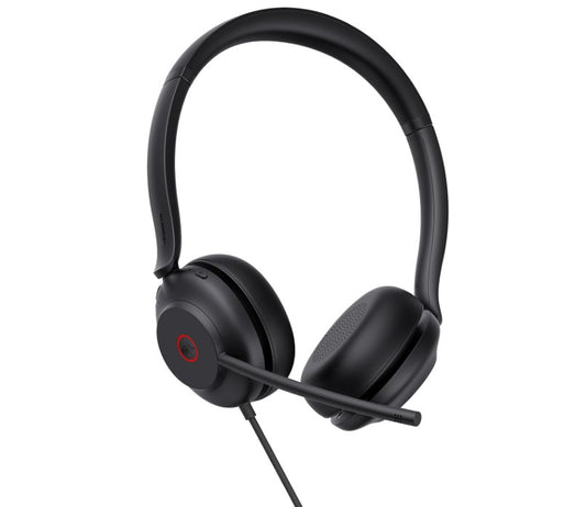 Yealink UH35-Dual-UC-USB-CA | 35mm UH35 Dual UC USB-C/A Wired Headset, Teams & UC Certified, Dual Noise-Canceling Mics