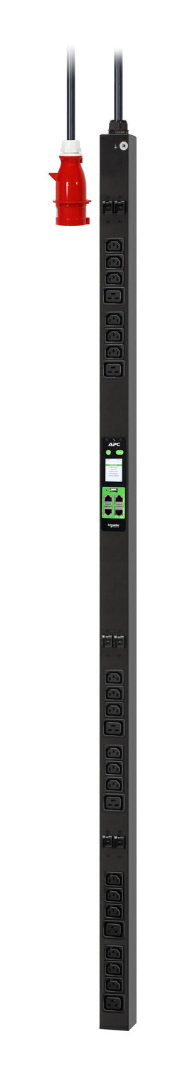 APC EPDU2232M | Metered Zero U PDU, 22 kW, 230V, 18xC13 + 6xC19, IEC309