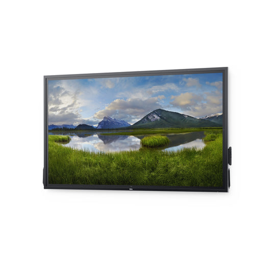 Dell P7524QT | 75" 4K UHD Touch Display, HDMI/DP/VGA/USB, Integrated Speakers