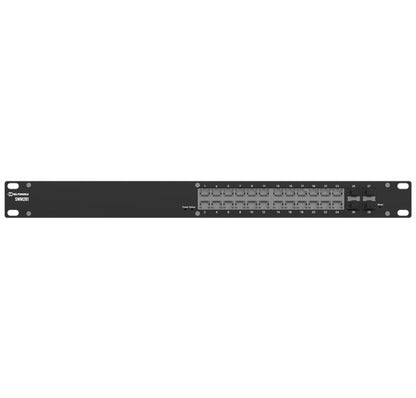 Teltonika SWM281000000 black rack-mountable 24-port gigabit managed switch with 4 SFP and L2 plus features