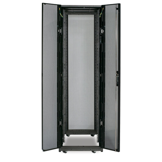 APC AR3100X609 | 42U Freestanding Rack Cabinet, Black