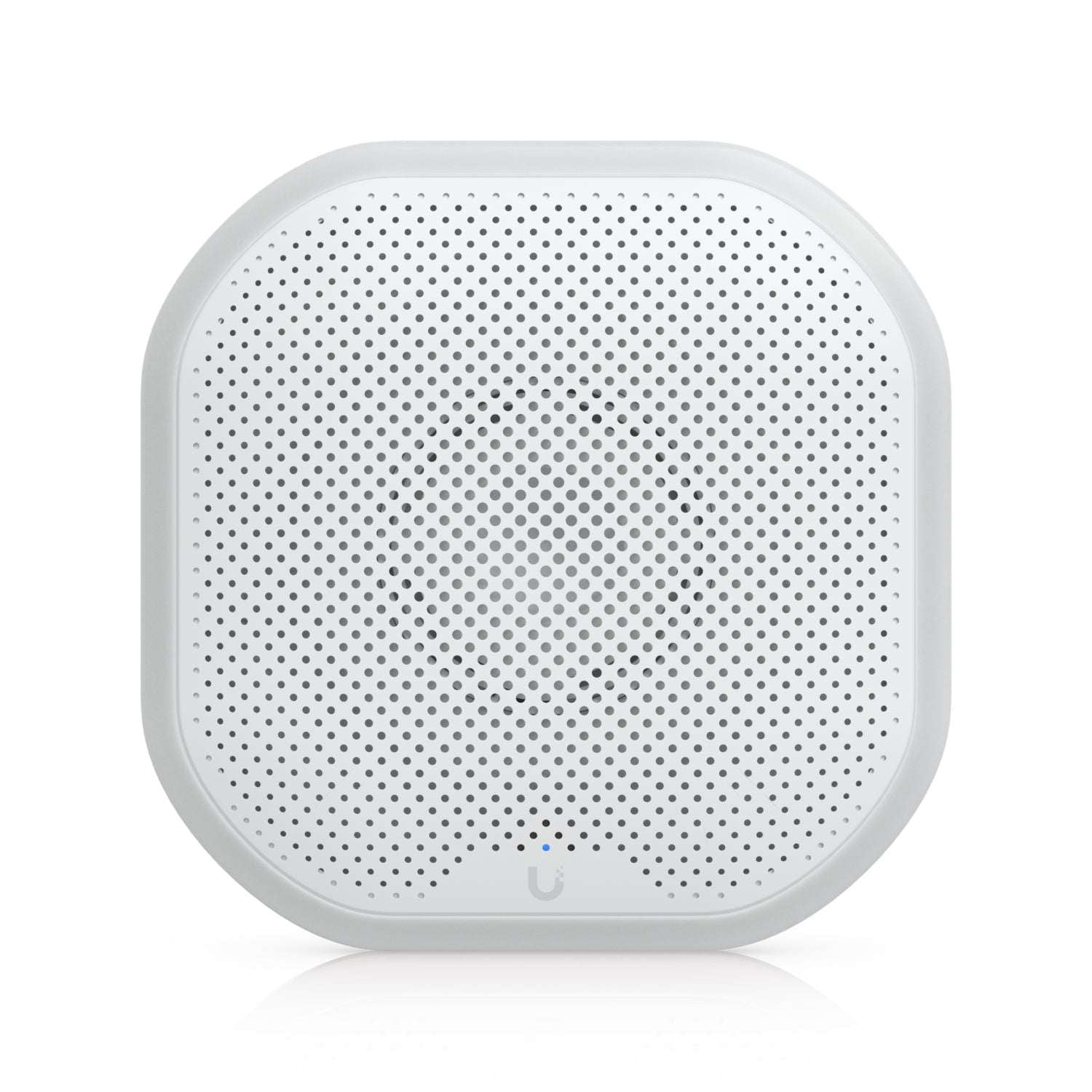Ubiquiti UP-Siren-PoE white square mesh speaker with U logo
