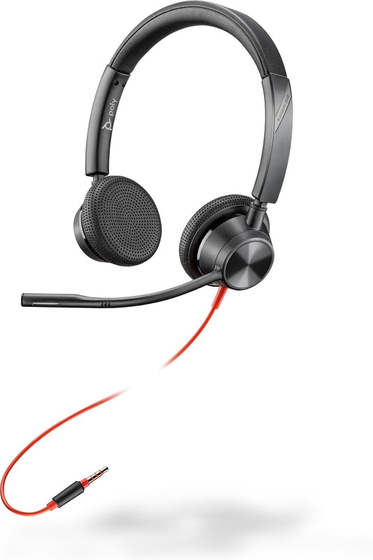 Poly 85R08AA | Blackwire 3325 Headset, 3.5mm, Wired