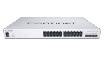 Fortinet FS-424E-POE | 24 GE RJ45, 4 10GE SFP+ Uplinks, PoE+ 250W, FortiSwitch FS-424E-POE