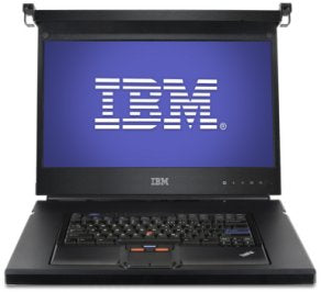 Lenovo 17238BX | Rack Console 18.5" Display, 1600 x 1200 Pixels, 1U