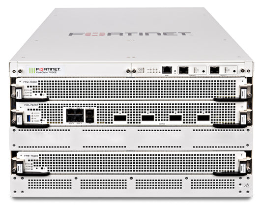 Fortinet FG-7030E-QSFP28 | FortiGate 7030E Modular Firewall Chassis, 4 x 100GbE QSFP28, 6U