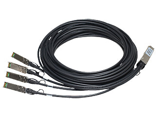 Aruba JH700A | X240 QSFP+ to 4x10G SFP+ 3m DAC Cable for High-Speed Networking