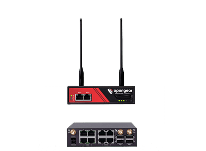 OPENGEAR ACM7004-5-LMP-GLB | ACM7000 Resilience Gateway, 4-Port GbE Switch, APAC 4G LTE Dual SIM, 1 Yr Foundation Support