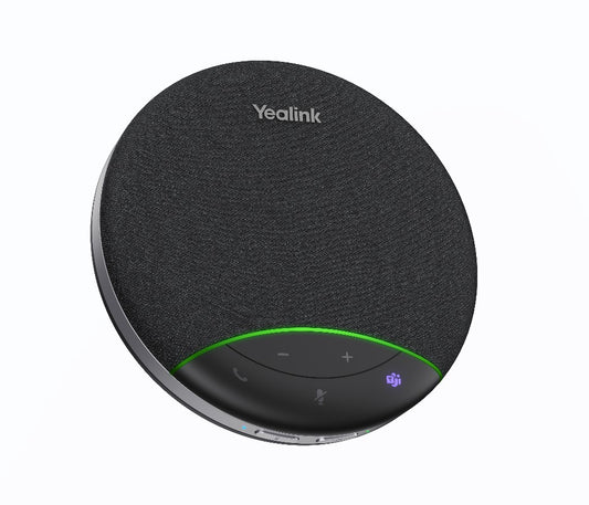 Yealink SP92-D-CA | SP92 USB Speakerphone, AI Noise Cancellation, 4m Voice Pickup
