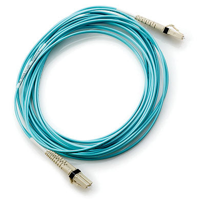 HPE AJ836A | LC to LC Multi-mode OM3 2-Fiber Cable, 5m, High-Speed Networking