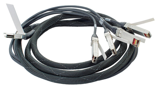 HPE 721064-B21 | 3m InfiniBand/Fibre Optic Cable, QSFP+ to 4x SFP+, 40Gbps