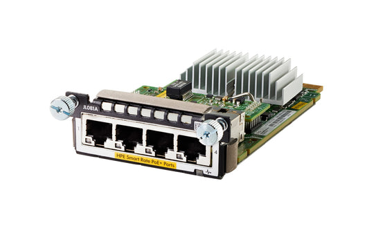 Aruba JL081A | 4-Port Smart Rate Module 1/2.5/5/10GbE for 3810M/2930M Series