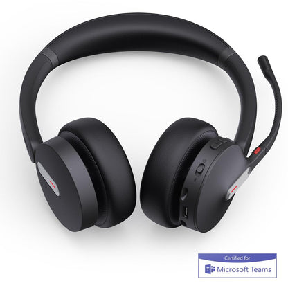 Yealink BH70-D-MS-C/A black MS Teams certified Bluetooth headset with mic
