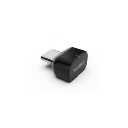 Yealink USB-C adapter for BH70-D-UC-C headset, sleek black compact design