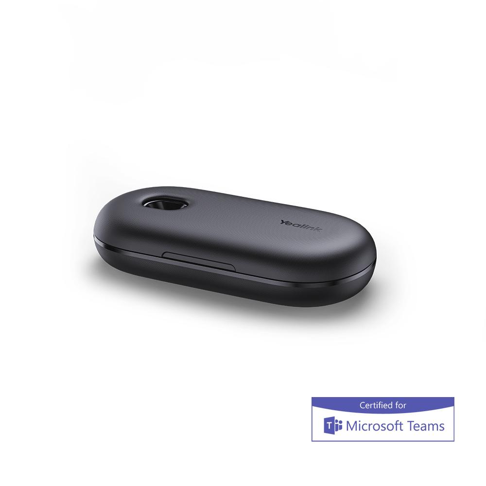Yealink BH71-P-C/A conference phone base with sleek oval textured design