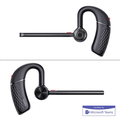 Yealink BH71-WS-P-C/A mono Bluetooth headset with diamond-pattern grip
