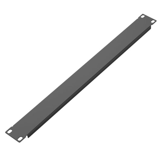 1RU 19" Cabinet Blanking Plate ‚1.6 mm Steel, Black