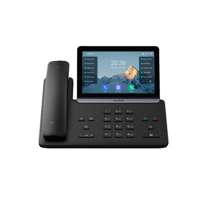 Yealink SIP-T88W Pro | Android 13 IP Phone, 7in Touch, Wi-Fi 6, BTH88