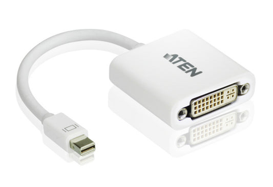 ATEN VC960-AT | VC960 Mini DisplayPort to DVI Adapter, 1920x1200, DVI-D, EMI Shielded