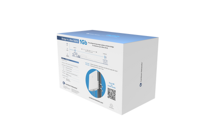 Cambium Networks ePMP Force 4518 5GHz bridge in a box, white blue packaging
