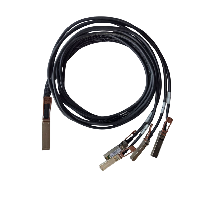 QSFP-4SFP25G-CUxM-BCC | Cisco Compatible 100GB QSFP to 4 x 25GB SFP25G Direct Attach Breakout Cable | 1M to 5M