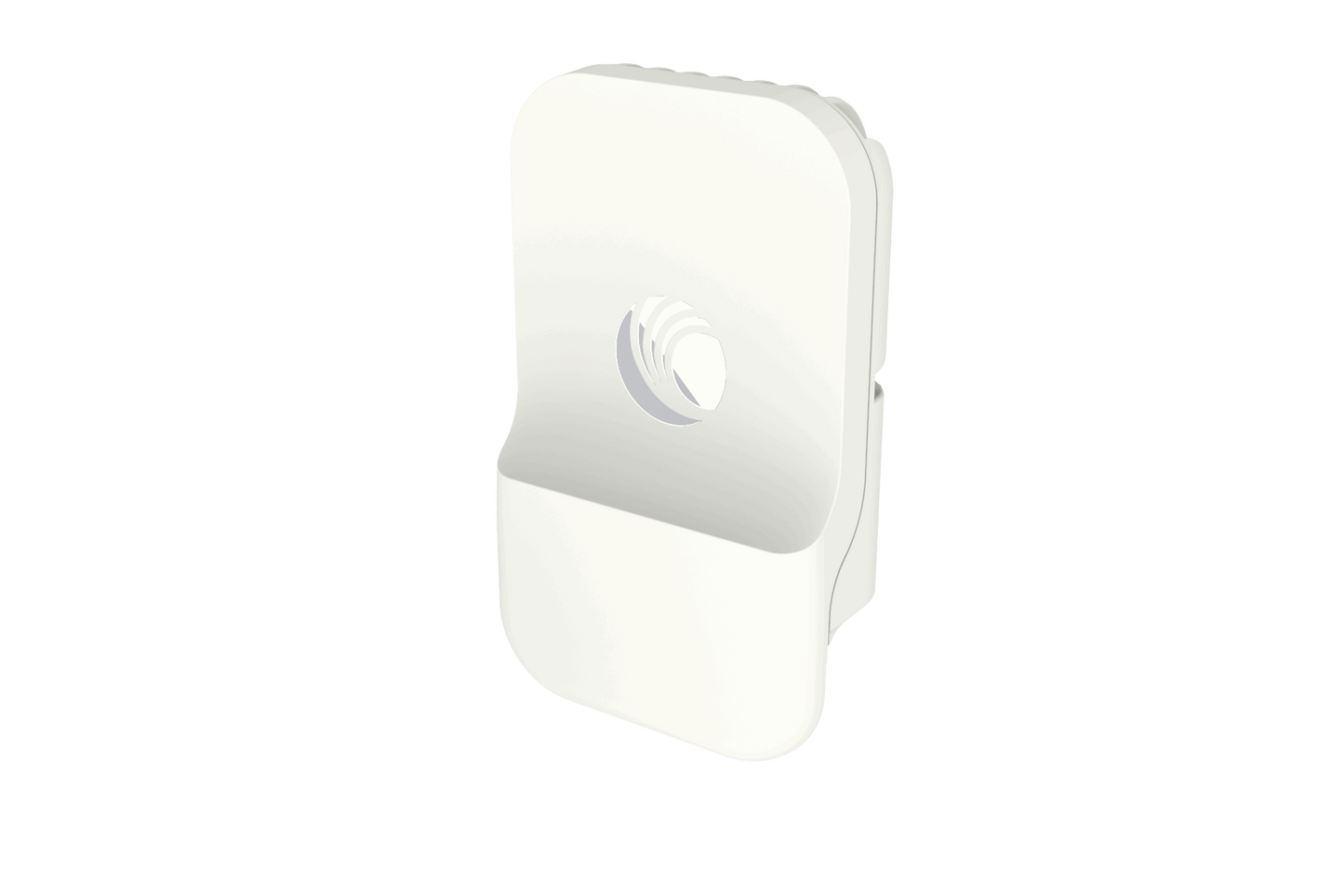 Cambium Networks cnWave 60GHz white plastic wireless router front view