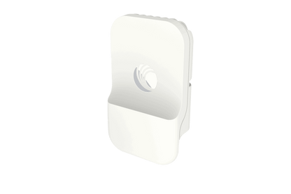 Cambium Networks cnWave 60GHz white plastic wireless router front view