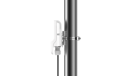 Cambium cnWave 60GHz white outdoor wireless access point on pole