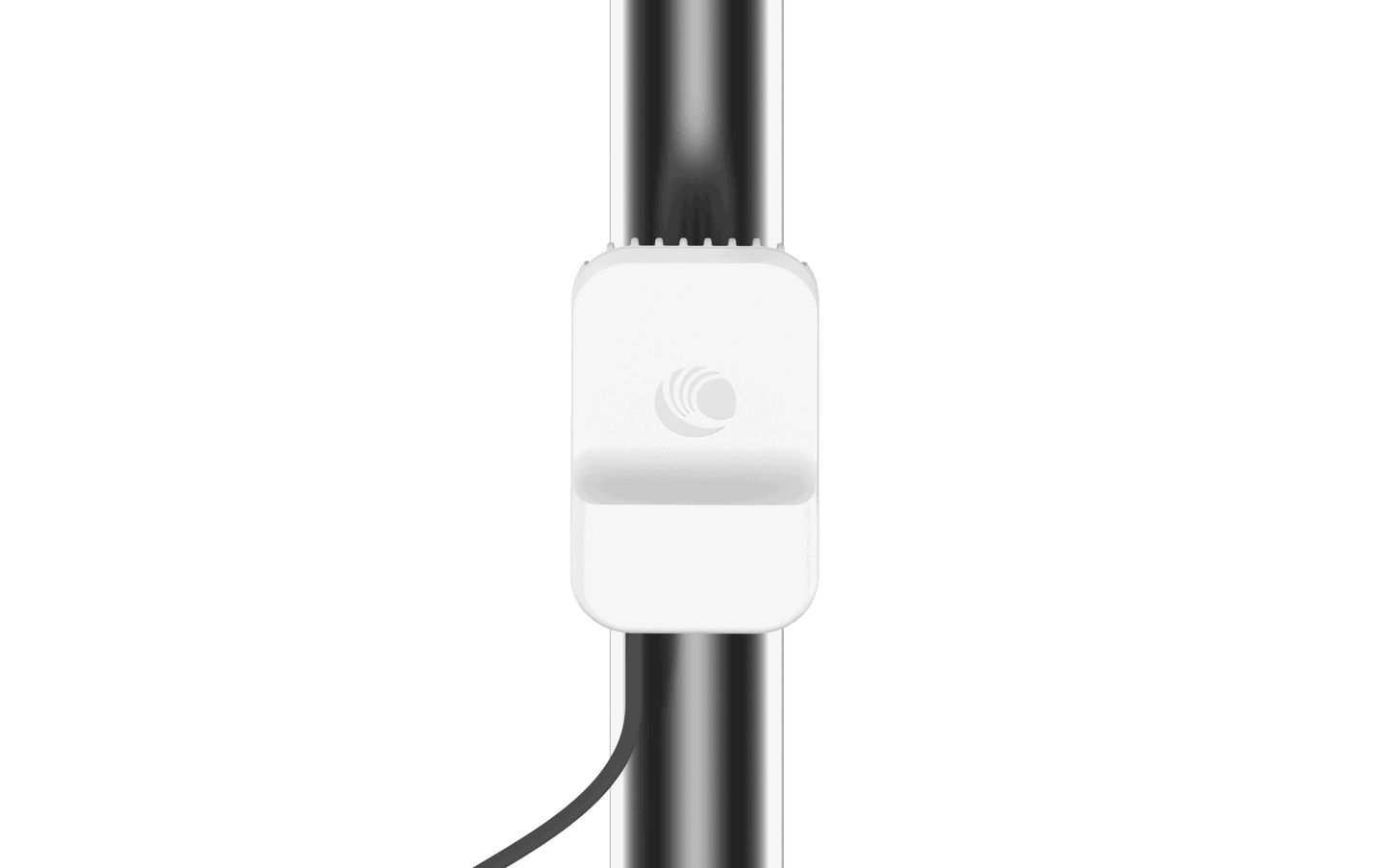 Cambium cnWave 60GHz white wireless access point on pole