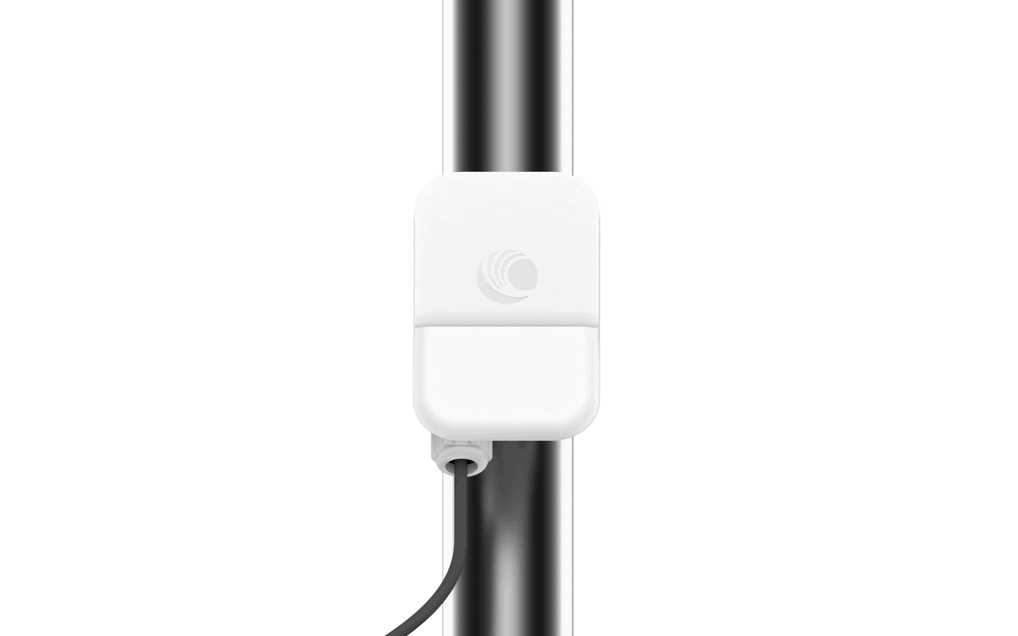 Cambium cnWave 60GHz bridge-in-a-box on metallic pole