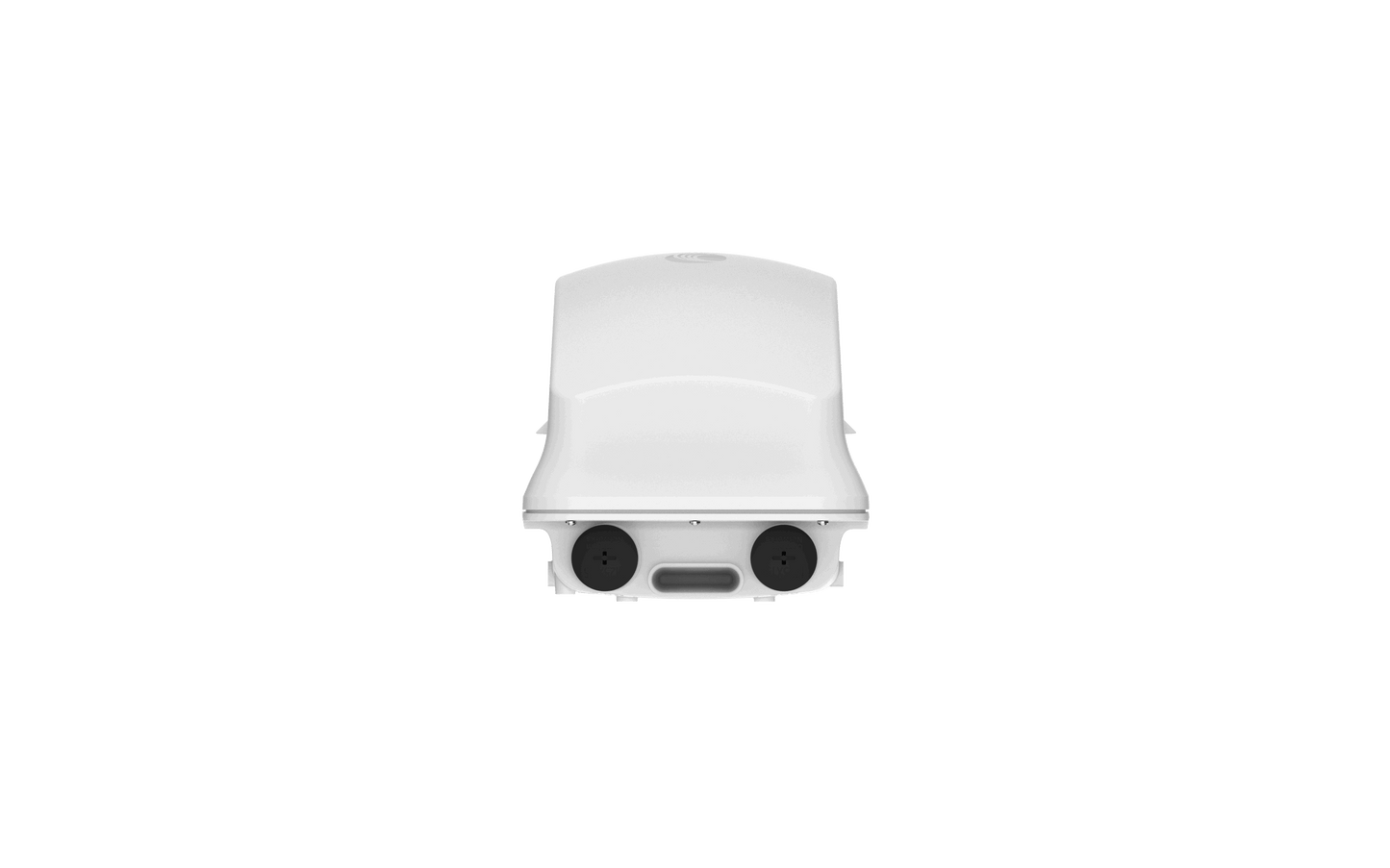 Cambium cnWave 60GHz white dome security camera with dual lenses