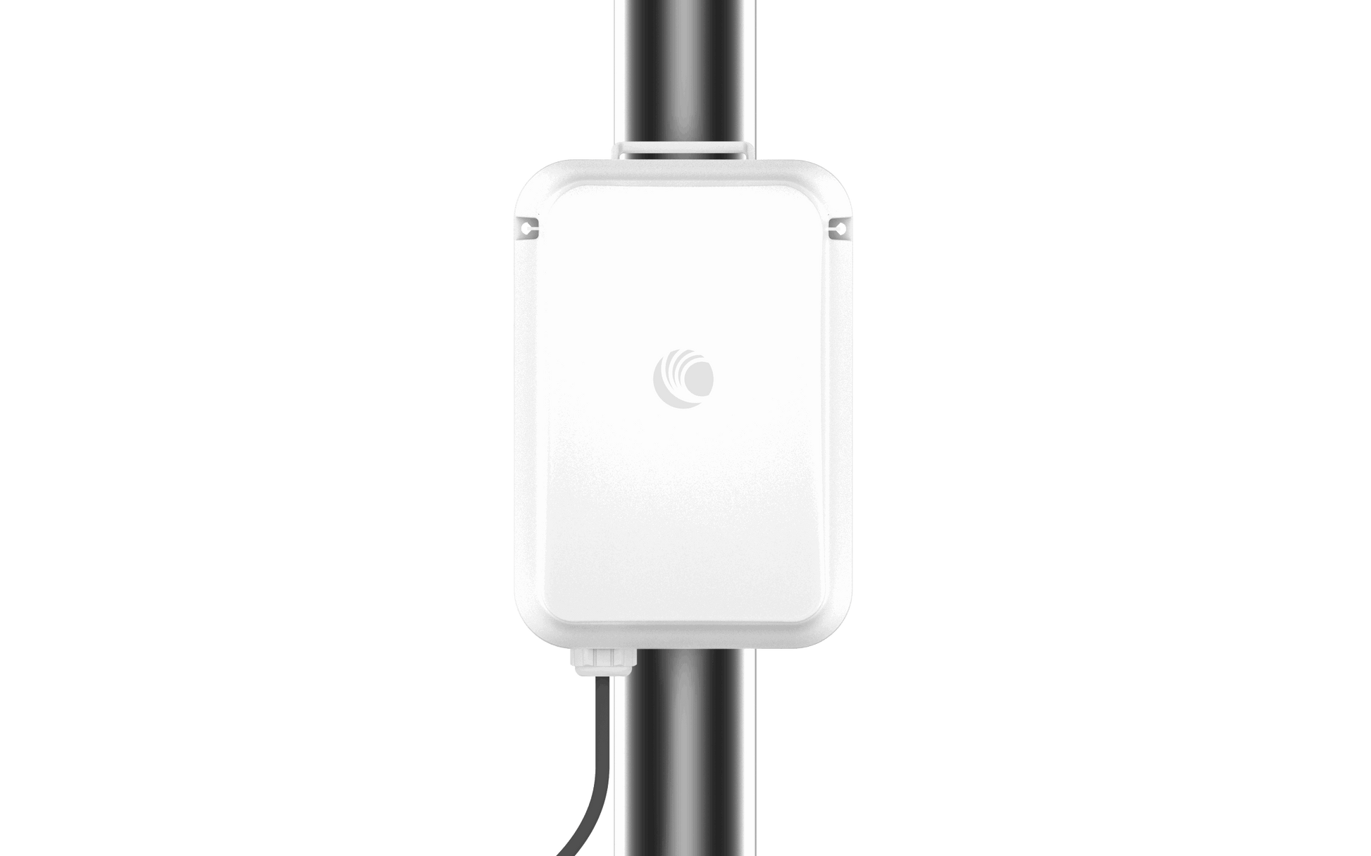 Cambium cnWave 60GHz white outdoor wireless access point on pole