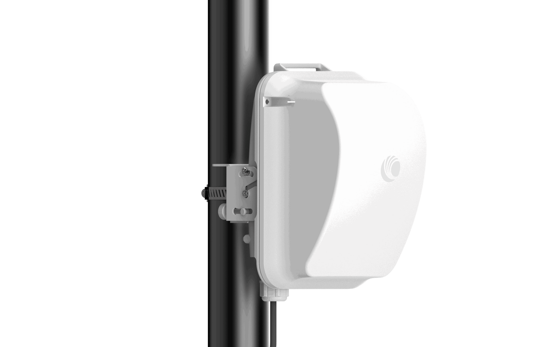 Cambium cnWave 60GHz white outdoor wireless access point with curved panel