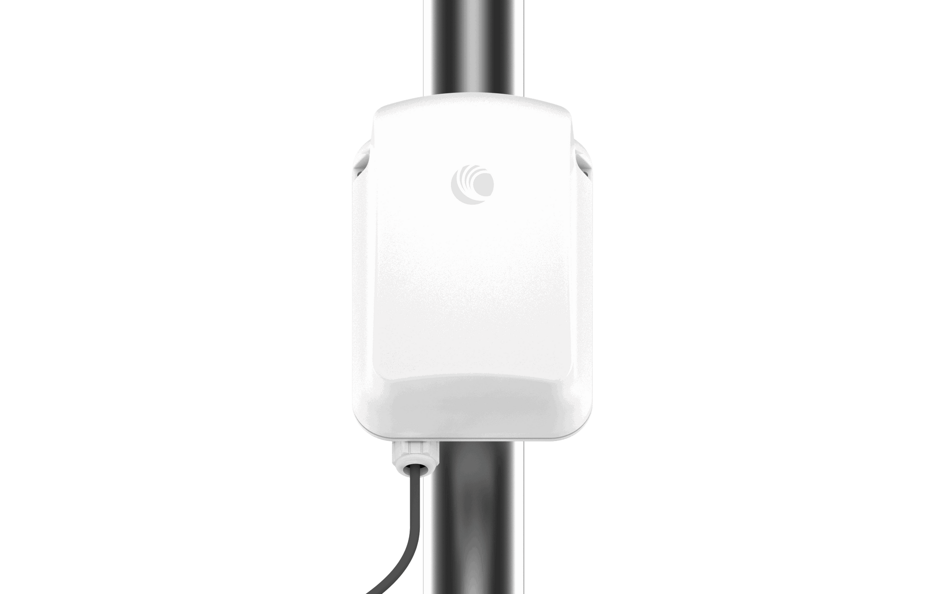 Cambium cnWave 60GHz white wireless access point with Ubiquiti logo