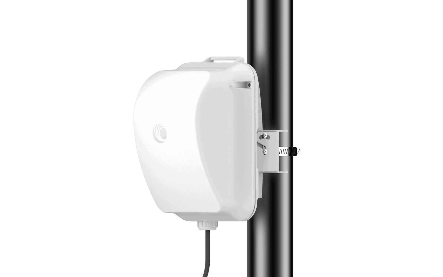 Cambium cnWave 60GHz white rectangular pole-mounted access point