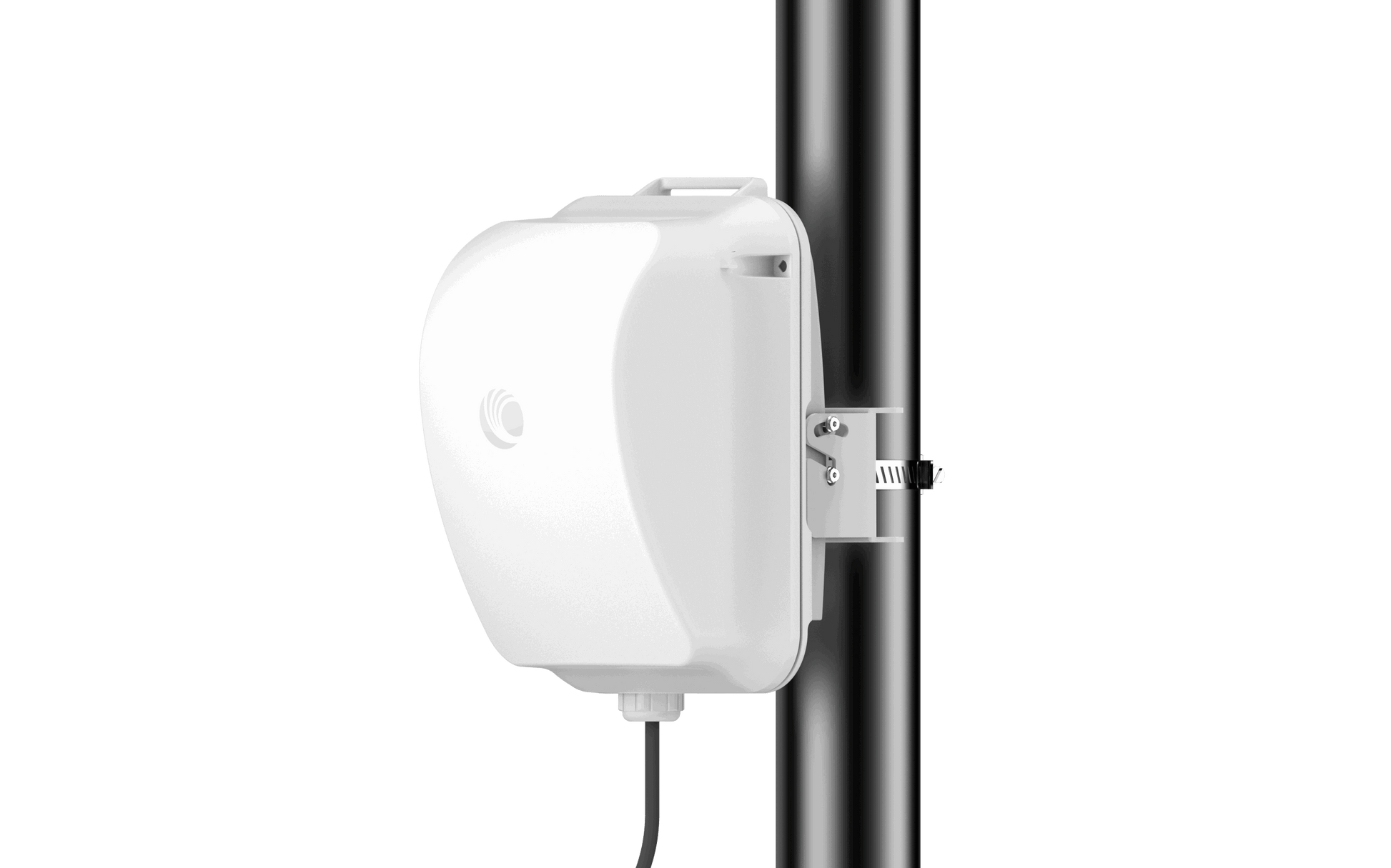 Cambium cnWave 60GHz white rectangular pole-mounted access point