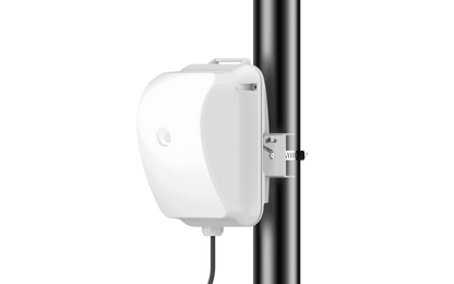 Cambium cnWave 60GHz white rectangular pole-mounted access point