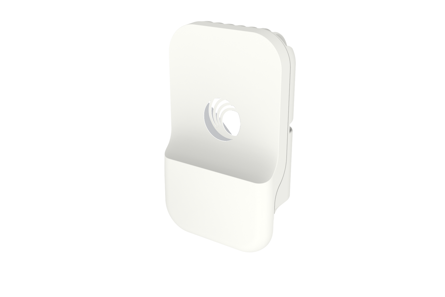 Cambium Networks cnWave 60GHz white plastic wireless router front view