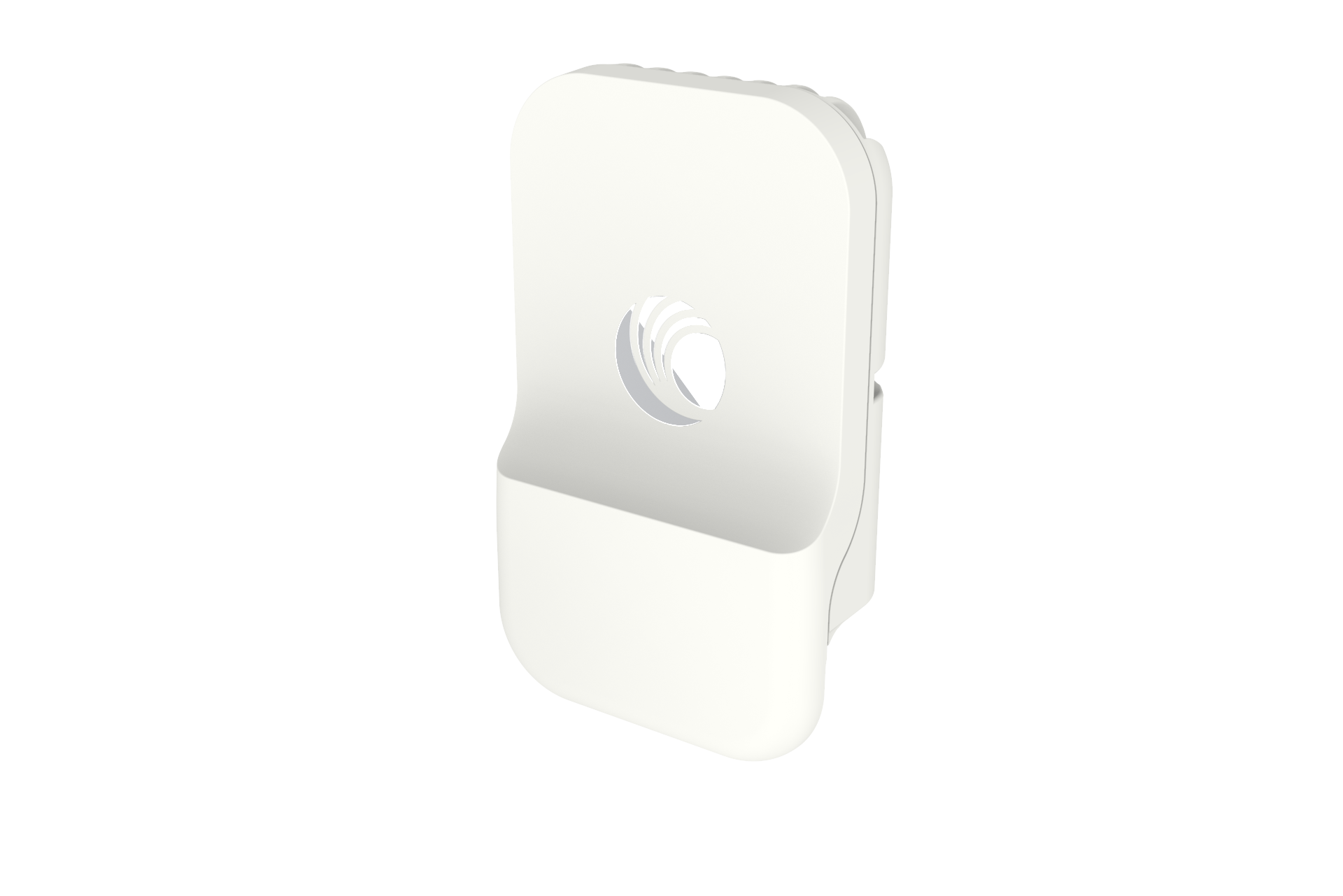 Cambium Networks cnWave 60GHz white plastic wireless router front view