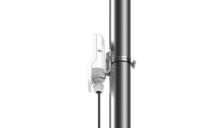 Cambium cnWave 60GHz white outdoor wireless access point on pole