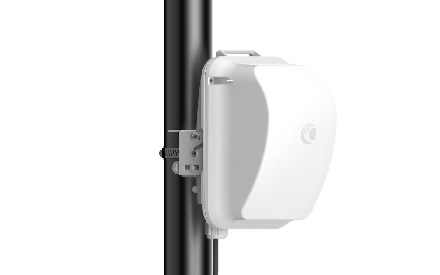 Cambium cnWave 60GHz white outdoor wireless access point with curved panel