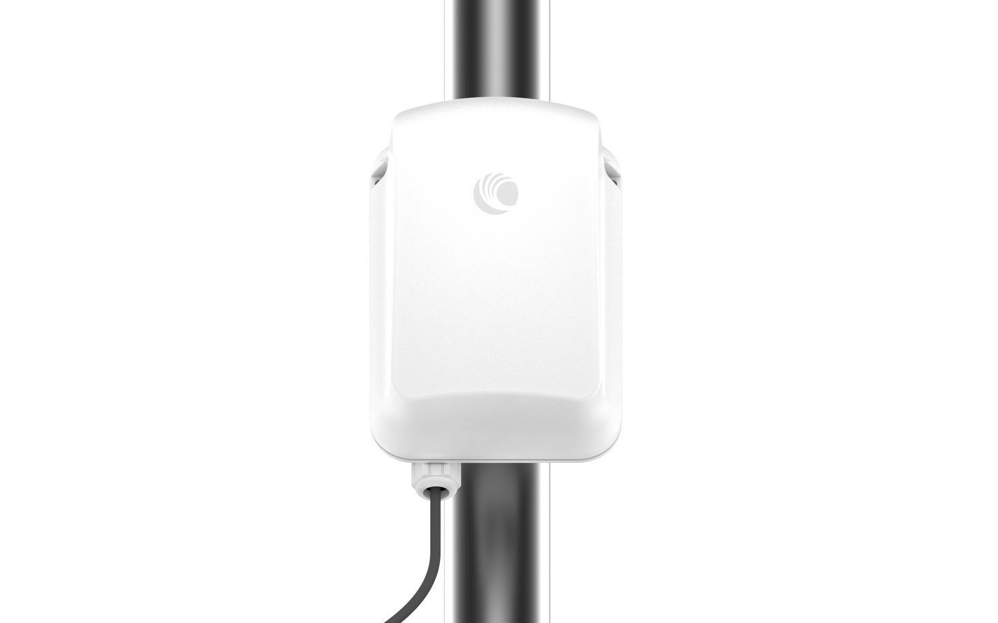 Cambium cnWave 60GHz white wireless access point with Ubiquiti logo