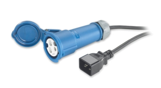 APC EPDU-PCG0B | 0.5m IEC309 16A Power Cord for Rack PDU Accessories, APC Rack Power Distribution
