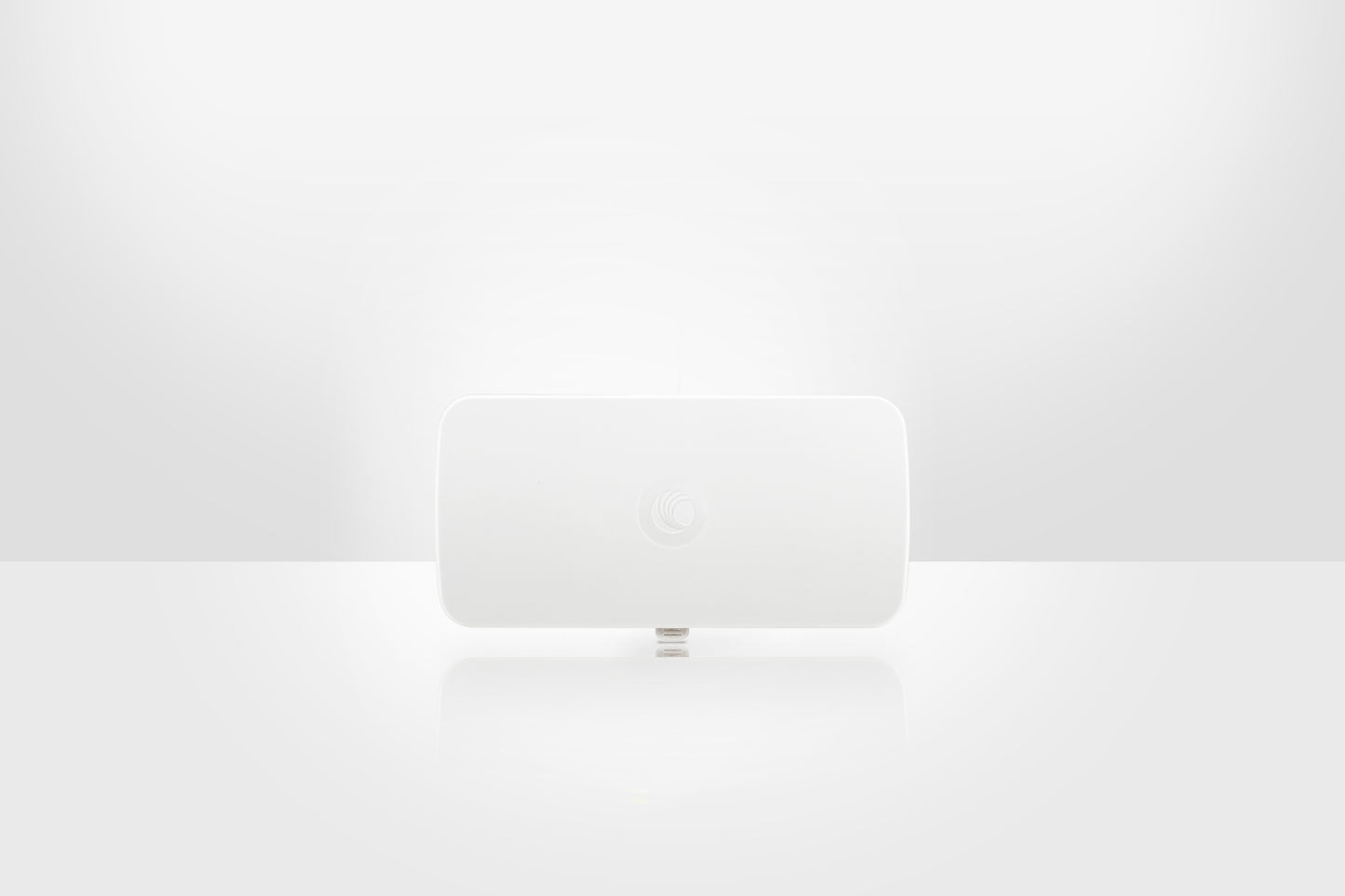White minimalist wireless charger for Cambium Networks ePMP Force 300-16